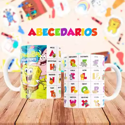 vectores plantilas ALFABETO,ABECEDARIO,LETRAS,NIñOS,CARICATURA,NIÑA,NIñO,